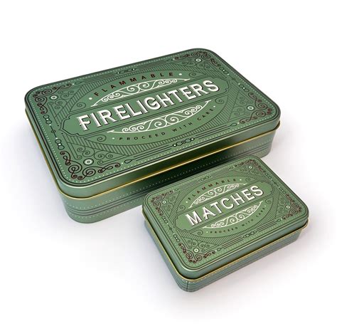 firelighter tin box